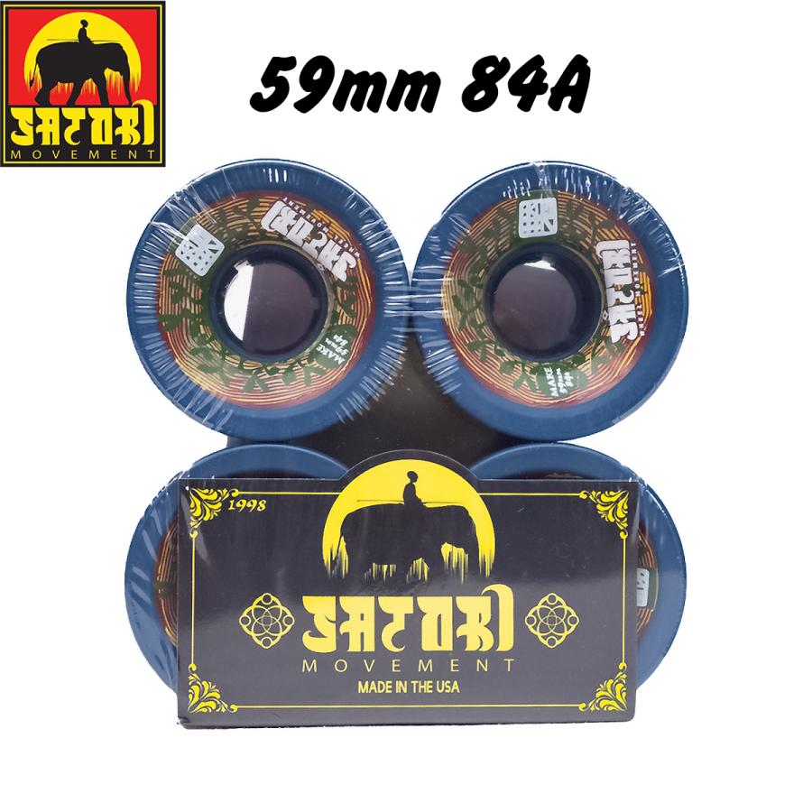 SATORI SATORI SOFT WHEEL MAKE V2 59mm 84A サトリ スケボー ソフト