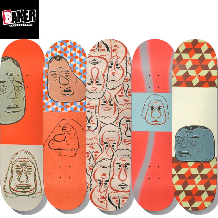 ベイカー バリーマッギー スケボー デッキ BAKER SKATEBOARDS × BARRY｜oddball-skate-snow