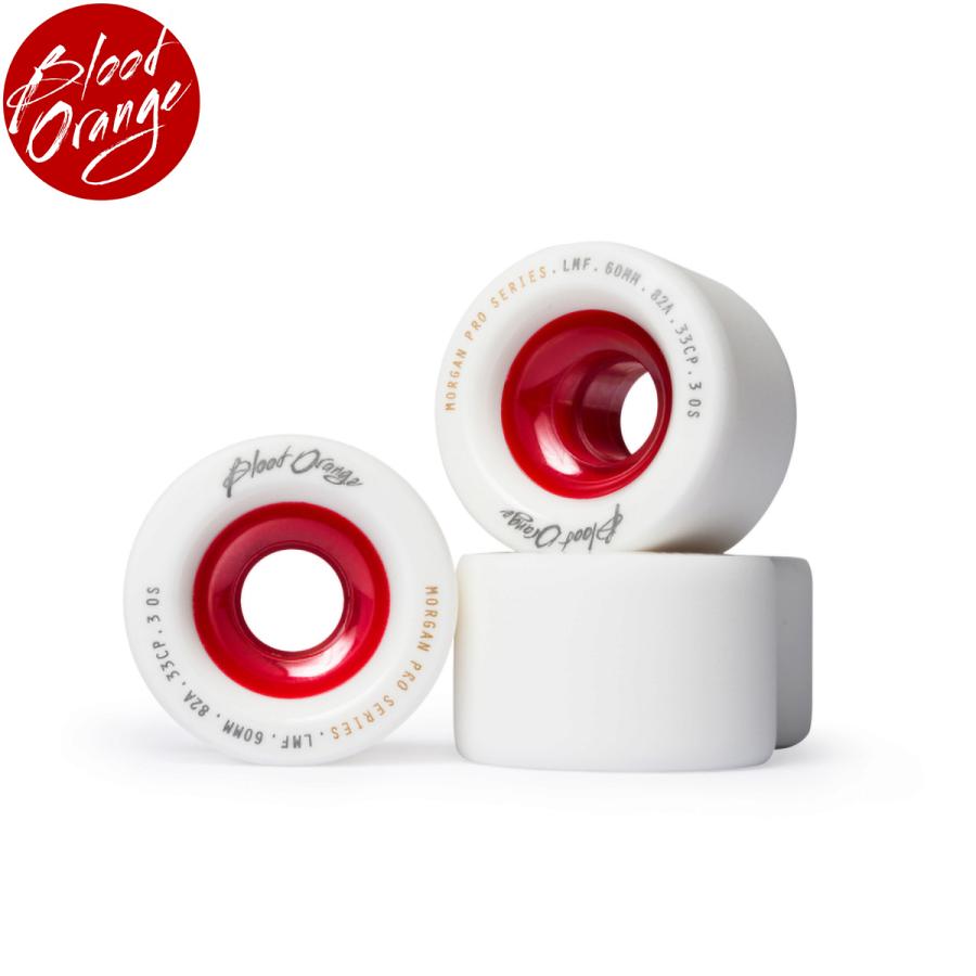 ブラッドオレンジウィール Morgan Pro Series BLOOD ORANGE WHEEL MORGAN PRO SERIES 60mm 82A WHITE ブラッド