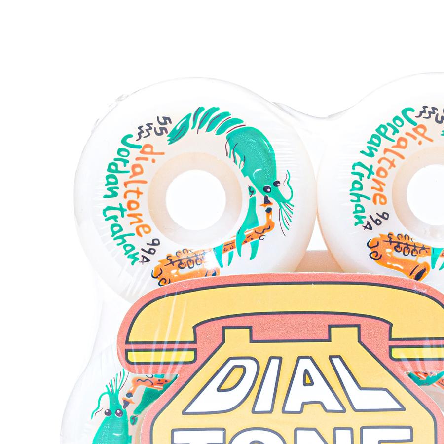 DIAL TONE WHEEL TRAHAN ZYDECO CONICAL 99A 55mm ダイアルトーンウィール サイドカット｜oddball-skate-snow｜02