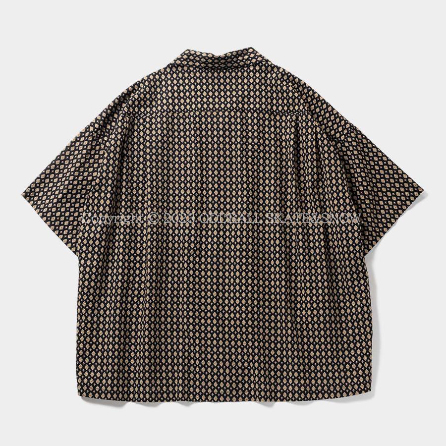タイトブース TBPR TIGHTBOOTH RHOMBUS SHIRT Black 半袖シャツ RHOMBUS タイトブース TBPR TIGHTBOOTH SHIRT Black