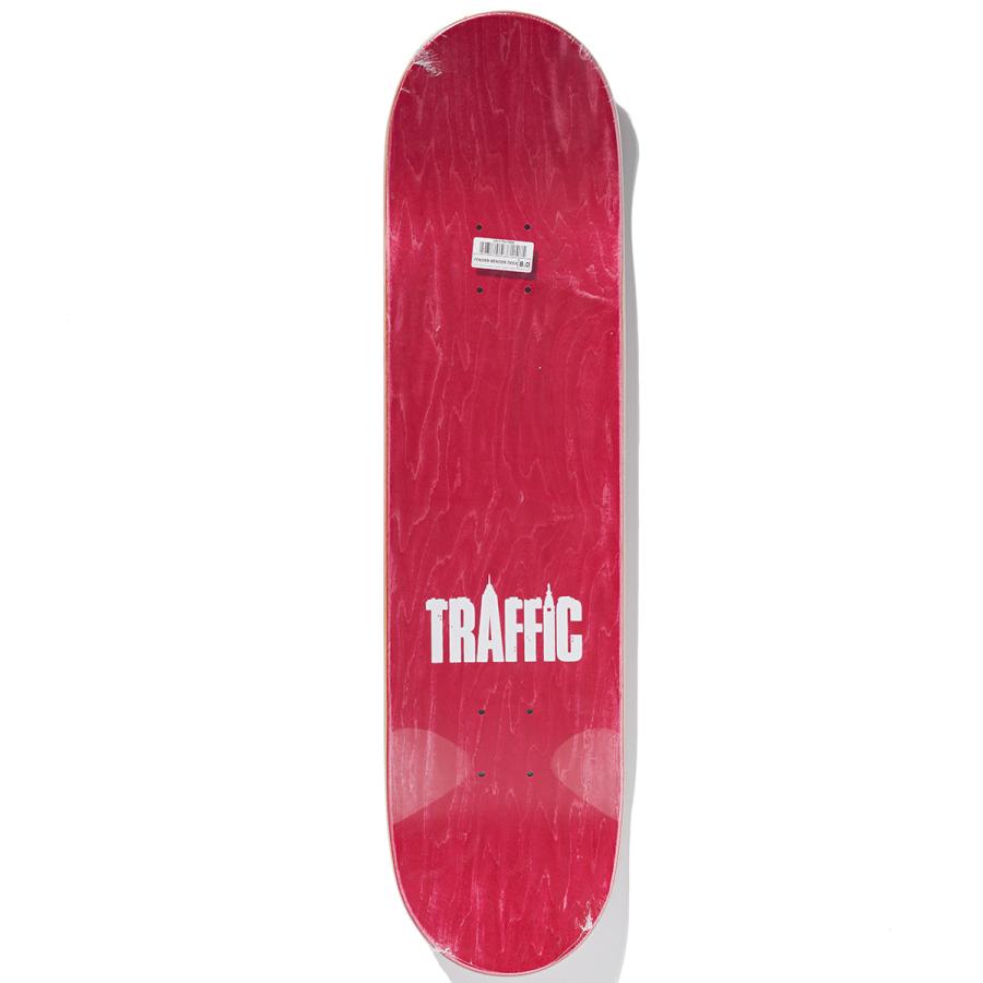 トラフィック 8.0インチ スケボー デッキ TRAFFIC FENDER BENDER