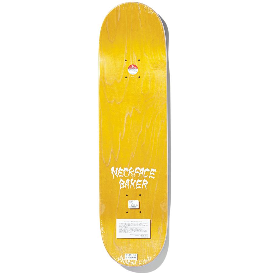 BAKER（ベイカー） 8.5インチ スケボー デッキ ネックフェイス BAKER