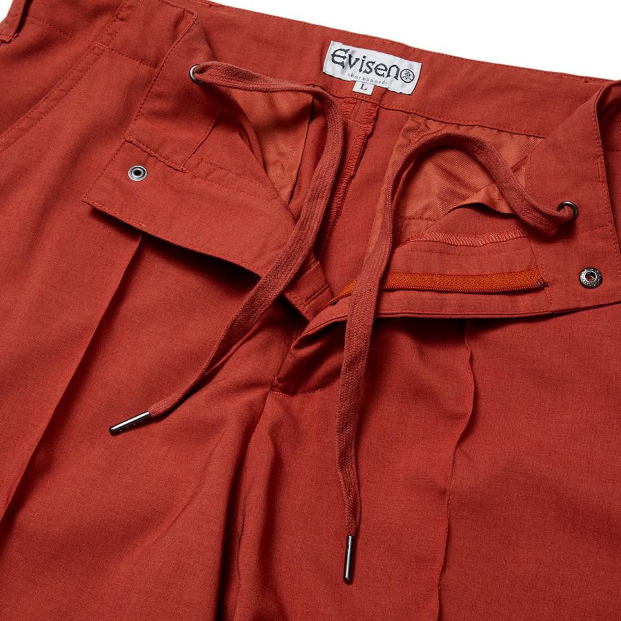 EVISEN PIN TUCK STRETCH SLACKS えびせん ワイドスラックス｜oddball-skate-snow｜11