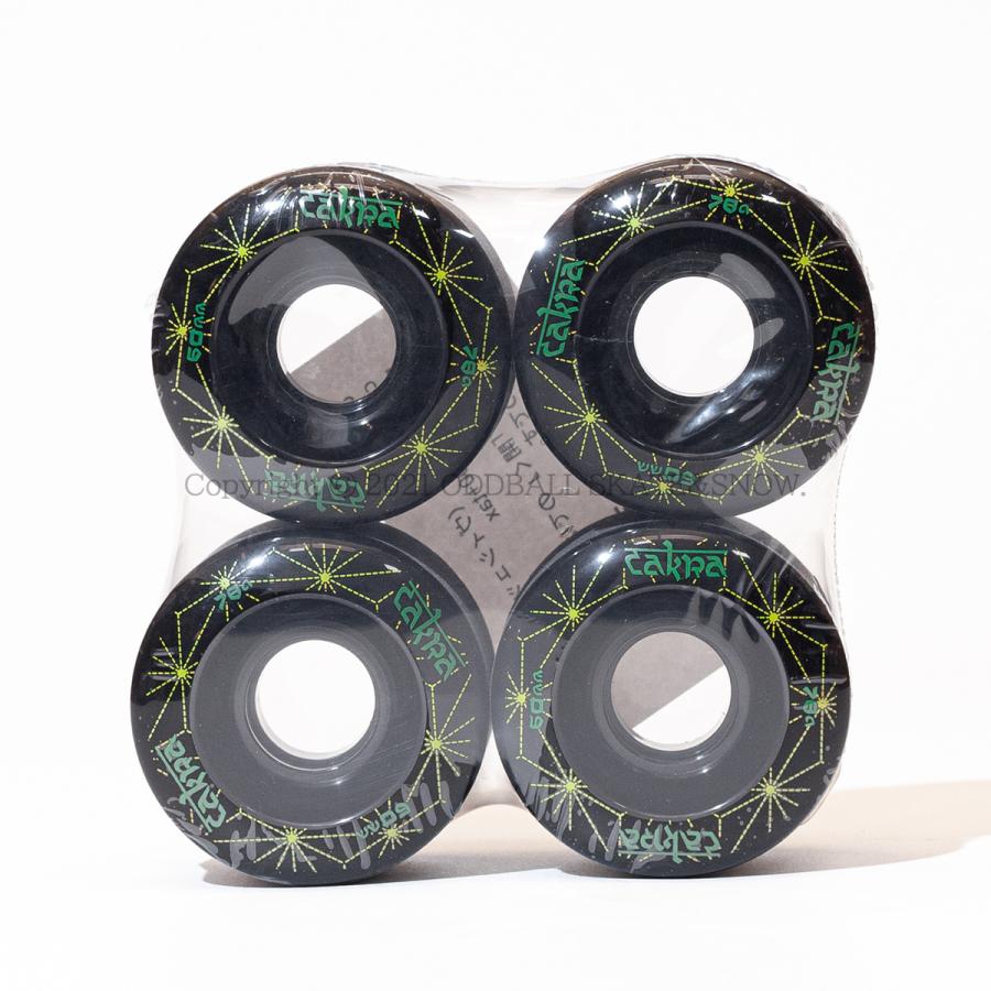 CAKRA WHEELS 60mm 78A ヴィダッシュ ブラック チャクラウィール CAKRA WHEELS 60mm 78A ヴィダッシュ ブラック チャクラウィール