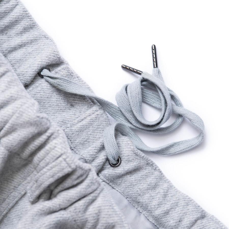 EVISEN STITCH WOOL PANTS エビセン ウール ワイドパンツ 5cm EVISEN STITCH WOOL PANTS エビセン ウール Polyester