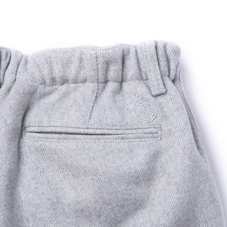 EVISEN STITCH WOOL PANTS エビセン ウール ワイドパンツ 5cm EVISEN STITCH WOOL PANTS エビセン ウール Polyester