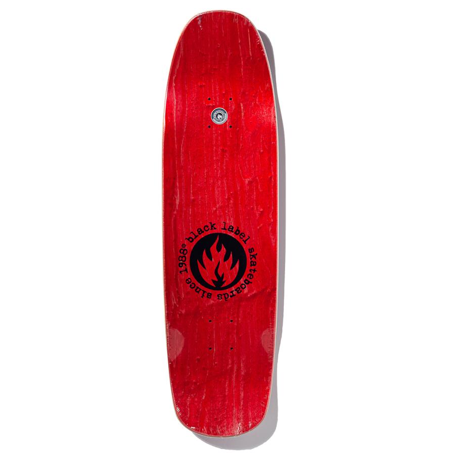 BLACK LABEL VULTURE CURB CLUB CUSTOM SHAPE 8.88 red ブラック BLACK LABEL VULTURE CURB CLUB CUSTOM SHAPE 8.88 red ブラック