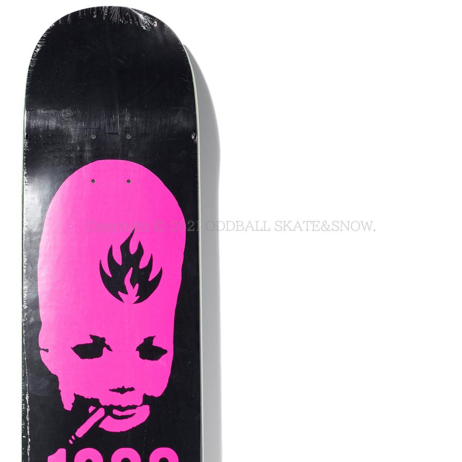 BLACK LABEL THUMB HEAD 8.25 ブラックレーベル スケボー デッキ 