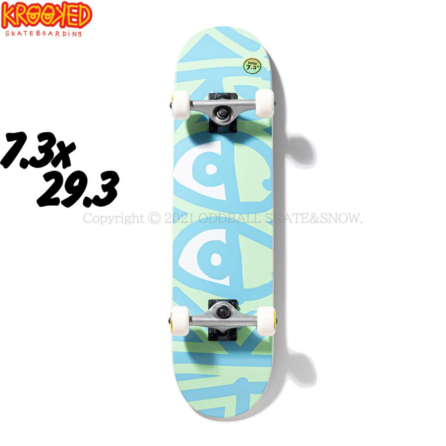 KROOKED（クルキッド） キッズ スケボーコンプリート 7.3 完成品
