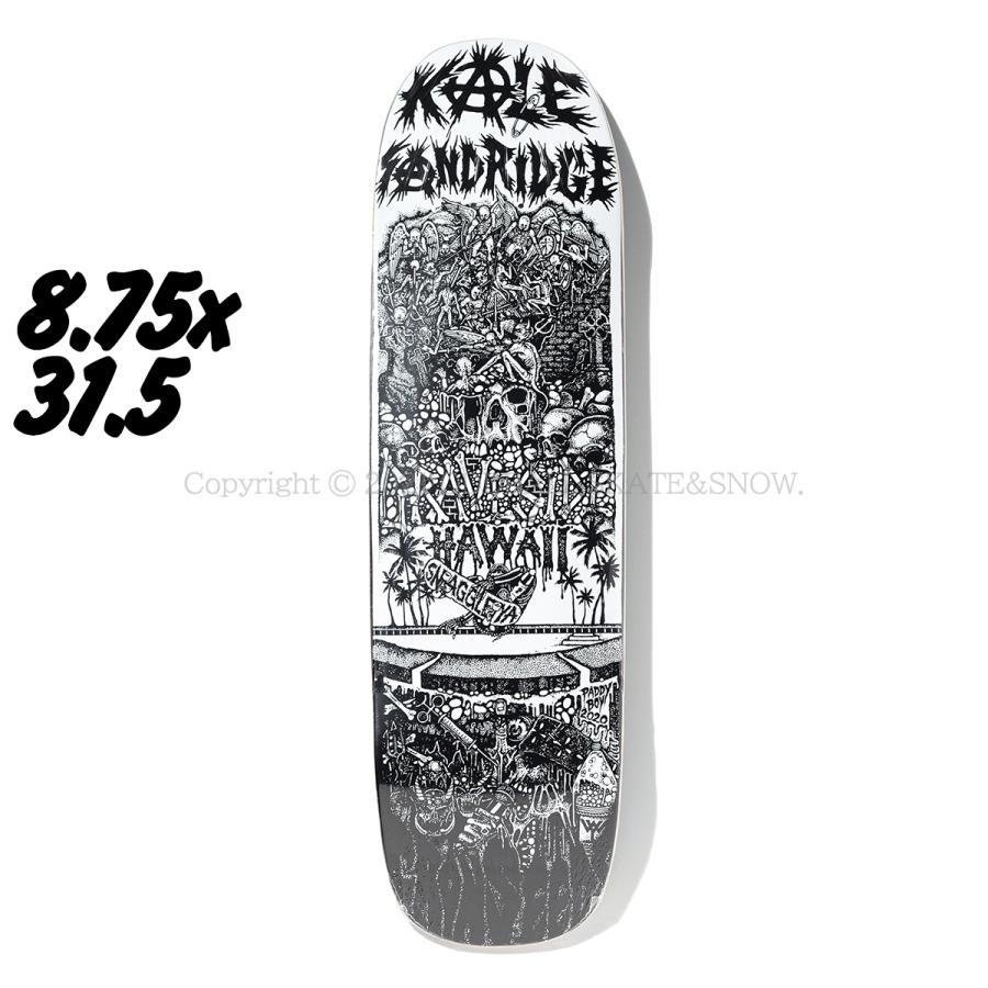 GRAVESIDE KALE SANDRIDGE SHAPE 8.75 グレーブダサイド スケボー