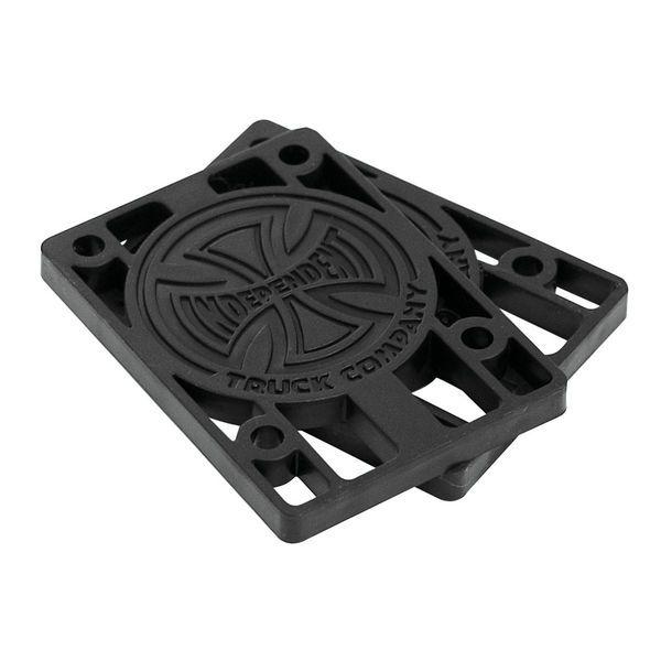 INDEPENDENT TRUCK COMPNY INDEPENDENT RISER PADS BLACK (2枚組