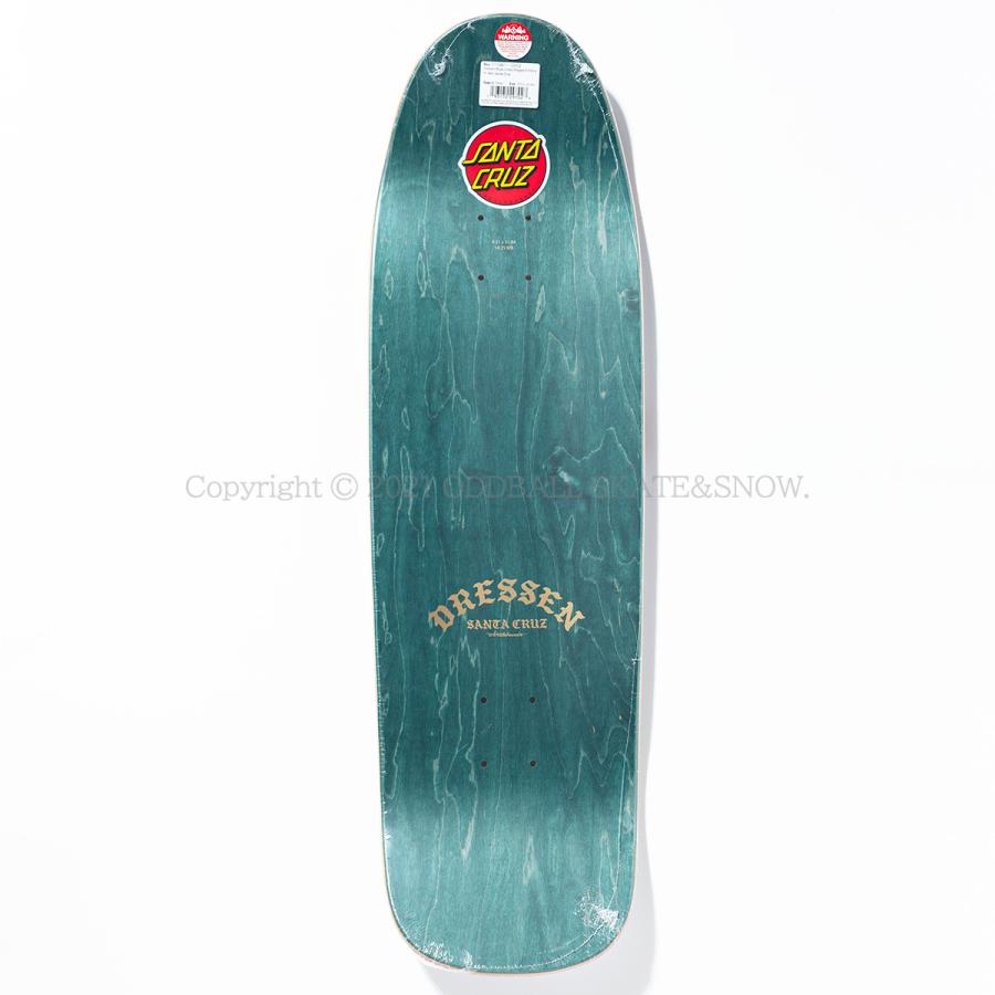 スケートボード Santa Cruz Dressen Ever Slick SANTA CRUZ EVERSLICK サンタクルーズ スケートボード デッキ