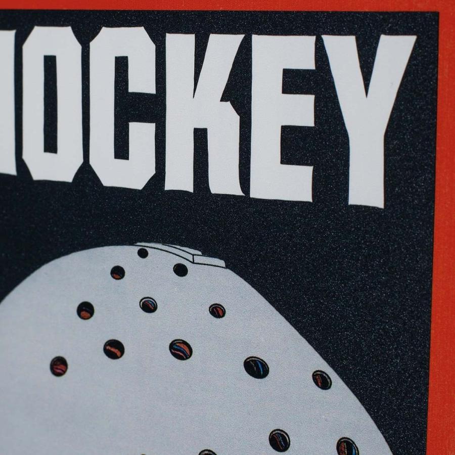 HOCKEY 8.18インチ Half Mask Black 8.18 ホッケー スケボー デッキ 