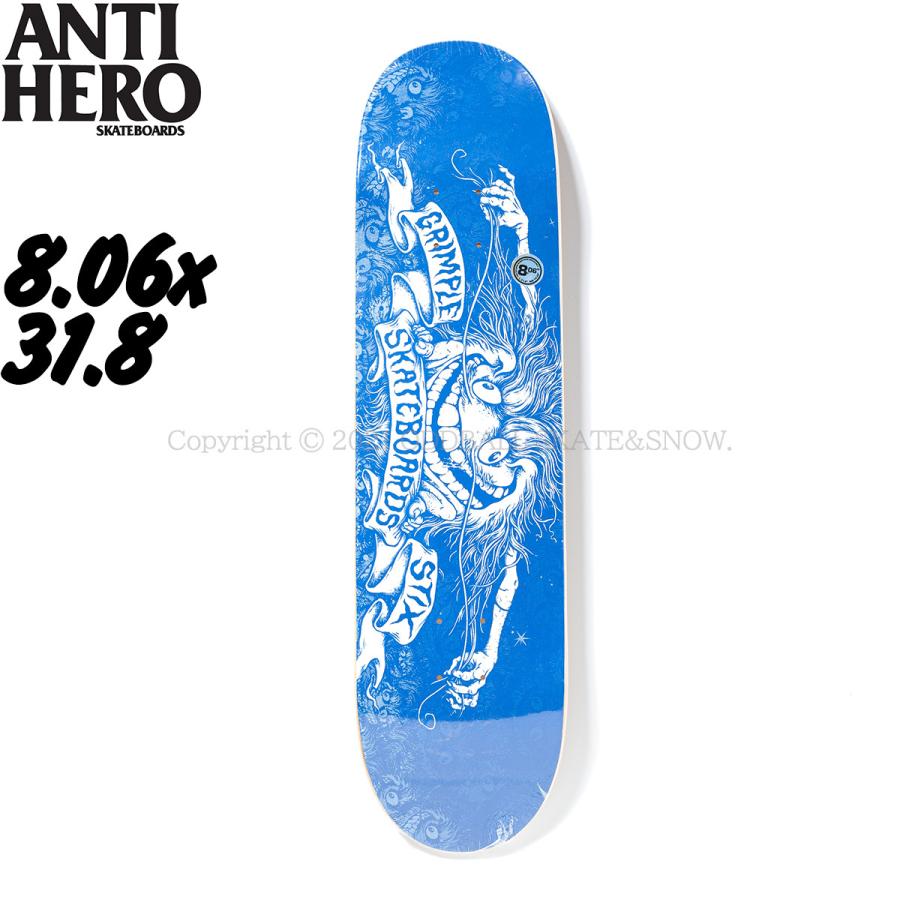 ANTI HERO SKATEBOARDS GRIMPLE PRICEPOINT 8.06インチ アンタイ 