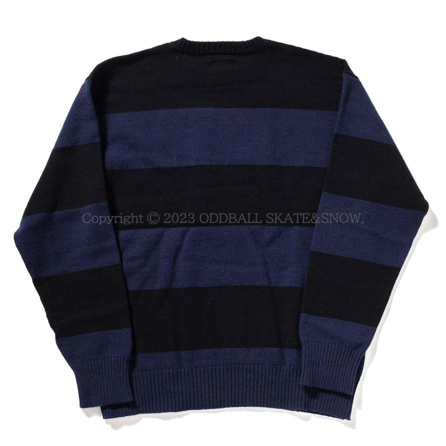 GREENCLOTHING 22-23 GREEN CLOTHING WOOL SWEATER Black/Navy GREENCLOTHING 22-23 GREEN CLOTHING WOOL SWEATER Black/Navy