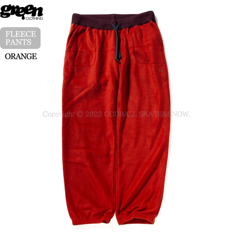 GREENCLOTHING（グリーンクロージング） 22-23 GREEN CLOTHING FLEECE