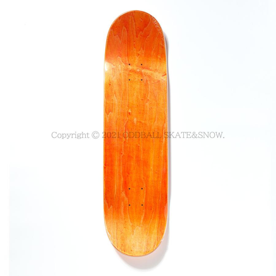 GRINDLINE SKATEBOARD LOGO ORANGE 8.5 グラインドライン スケボー