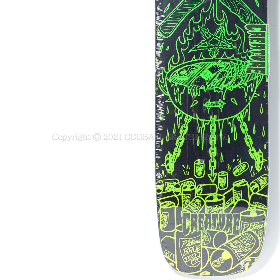 CREATURE SKATEBOARDS MARTINEZ STAB-BQ art by Sam Hitz 8.99インチ クリーチャー スケボー デッキ ミルトン・マルチネス｜oddball-skate-snow｜04