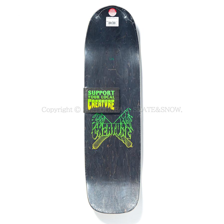 CREATURE SKATEBOARDS MARTINEZ STAB-BQ art by Sam Hitz 8.99インチ クリーチャー スケボー デッキ ミルトン・マルチネス｜oddball-skate-snow｜05