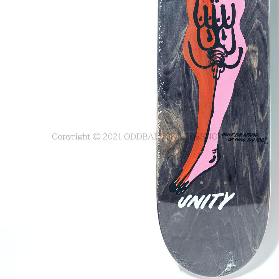 UNITY スケートボードデッキ 8.06 未使用品 UNITY 8.06インチ TOGETHER 8.06 BLACK ユニティー スケボー デッキ