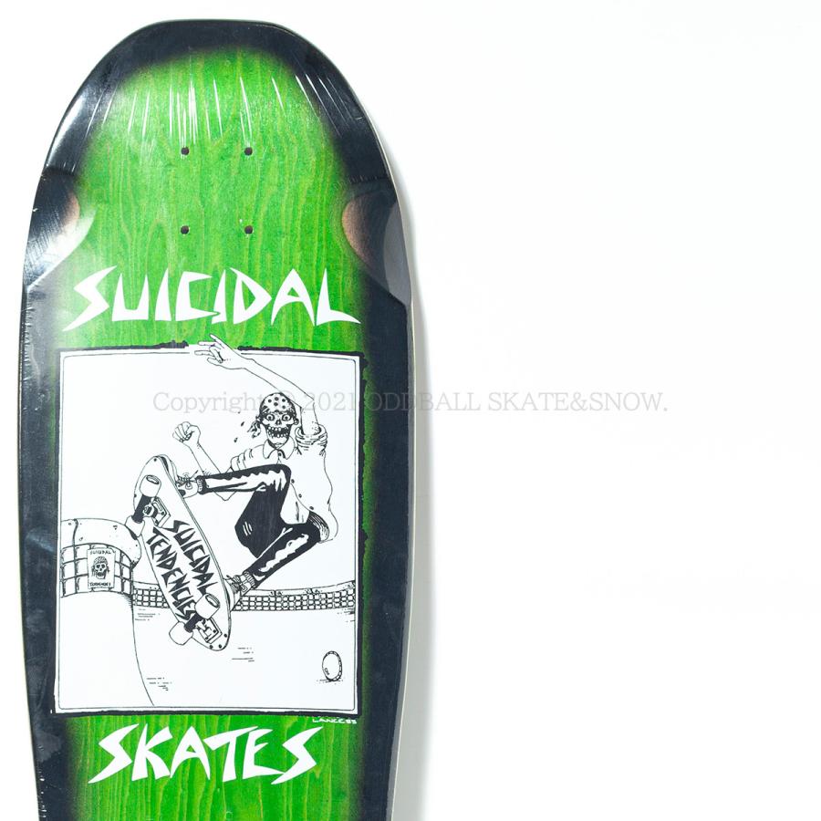 DOGTOWN SUICIDAL SKATES POOL SKATER REISSUE GREEN BLACK FADE