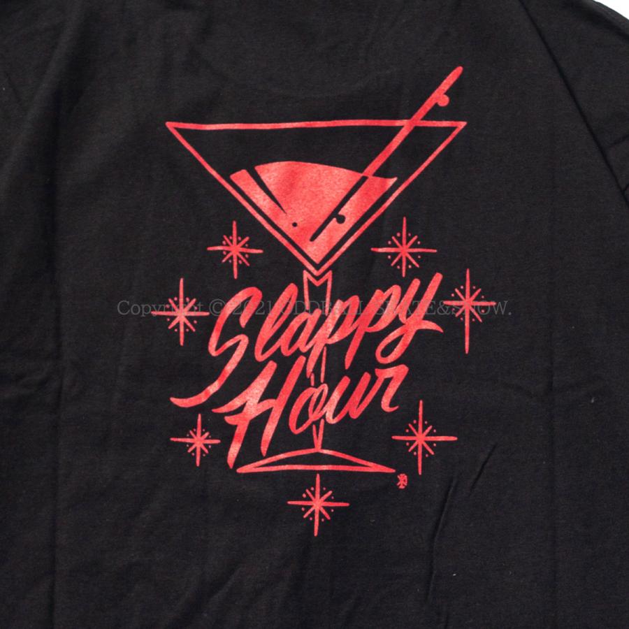 SLAPPY HOUR STRIKE HARD S/S TEE BLACK スラッピーアワー ジェイソンアダムス Tシャツ : ODDBALL ...