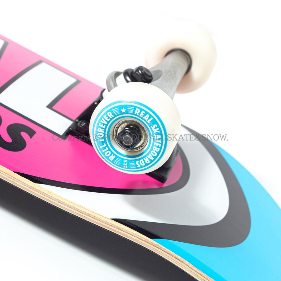 キッズ スケボーコンプリート 7.3 完成品 REAL CLASSIC OVAL II