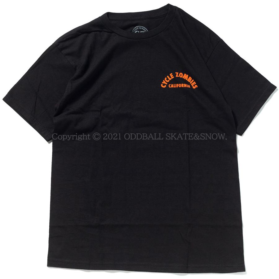 CYCLE ZOMBIES EVERYDAY Standard S/S T-Shirt Black サイクル 