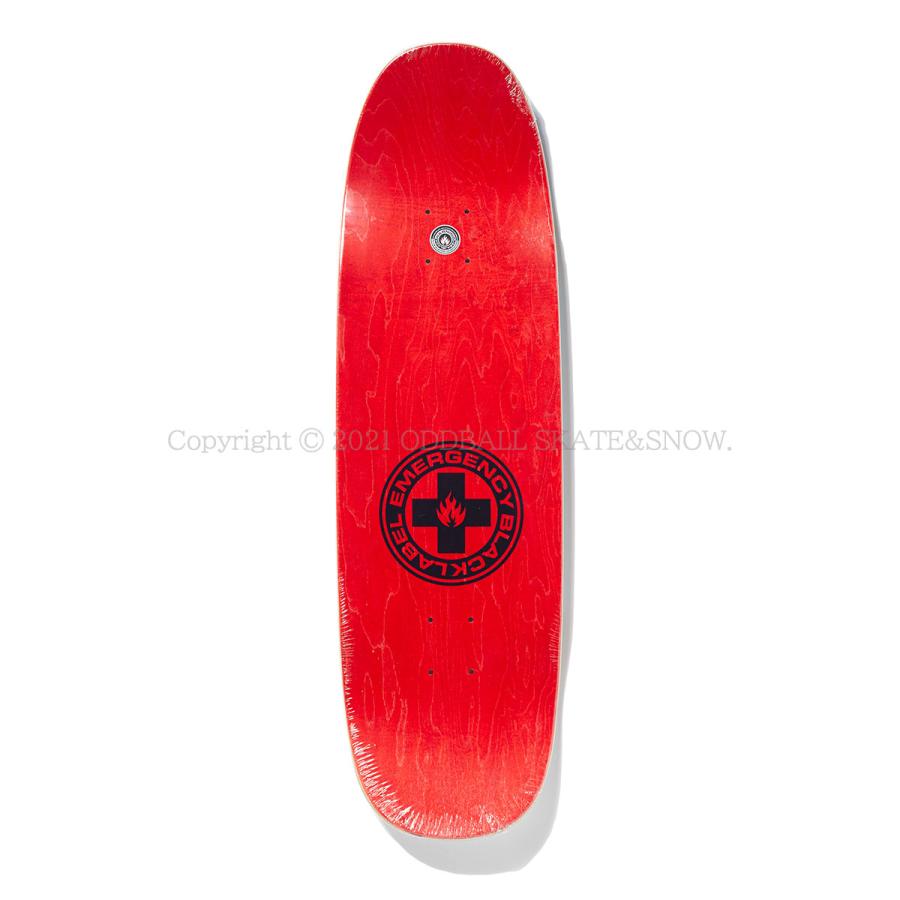 BLACK LABEL GIVE BLOOD CUSTOM SHAPE 9.25 ブラックレーベル スケボー