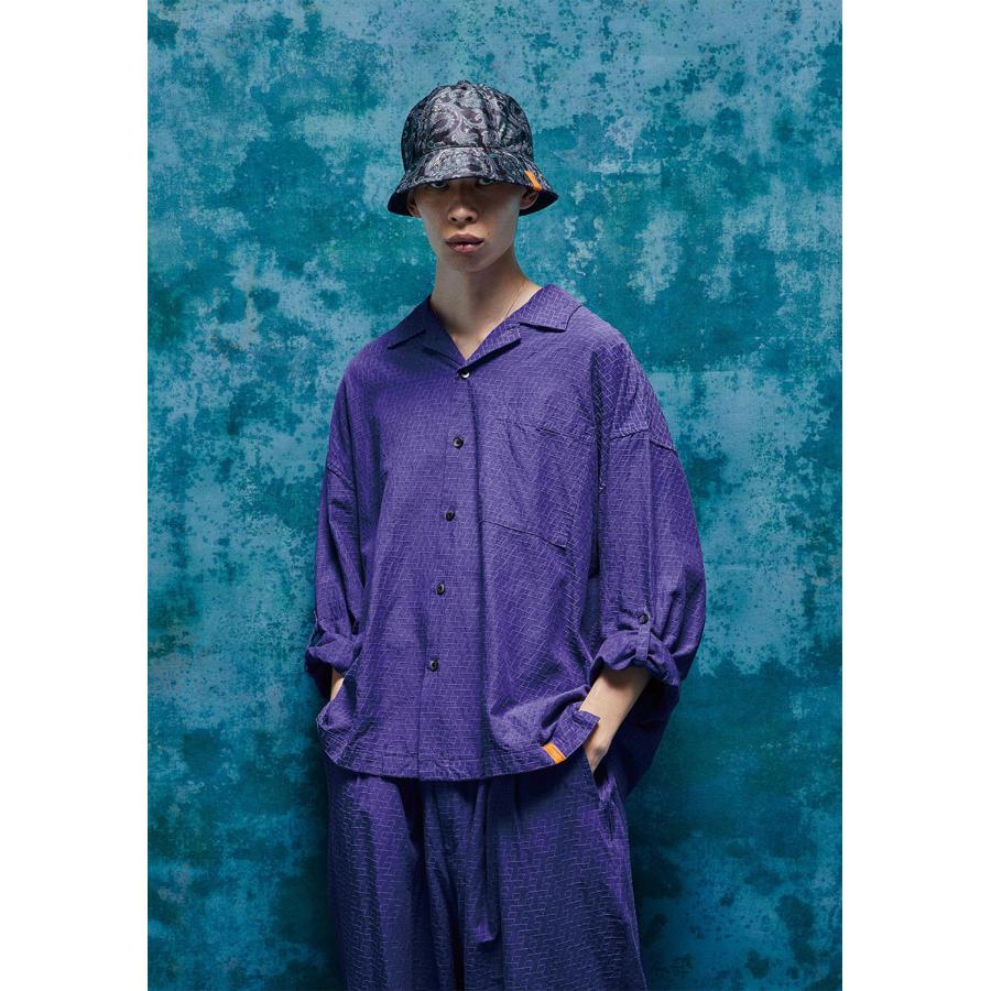TIGHTBOOTH PRODUCTION タイトブース TBPR T JACQUARD ROLL UP SHIRT 