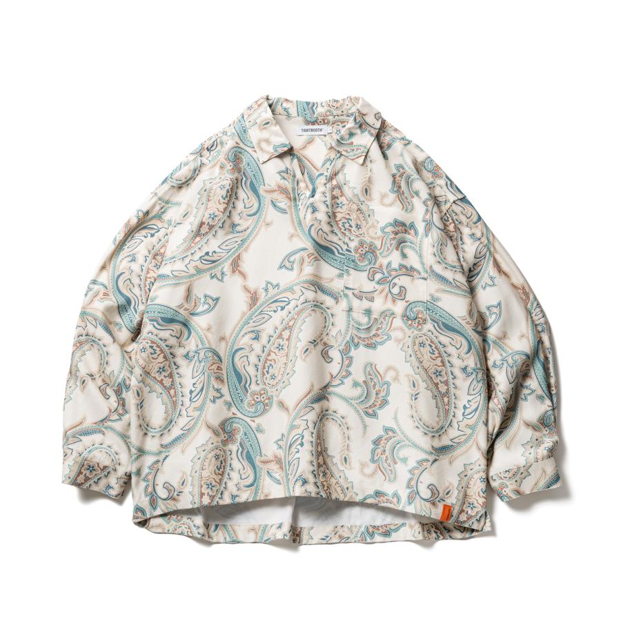 TIGHTBOOTH PRODUCTION タイトブース TBPR PAISLEY L/S OPEN TIGHTBOOTH PRODUCTION タイトブース TBPR PAISLEY L/S OPEN