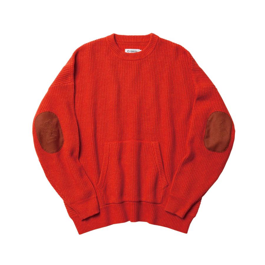 EVISEN LOW-GAUGE KNIT CREWNECK エビセン ニット セーター｜oddball-skate-snow｜03