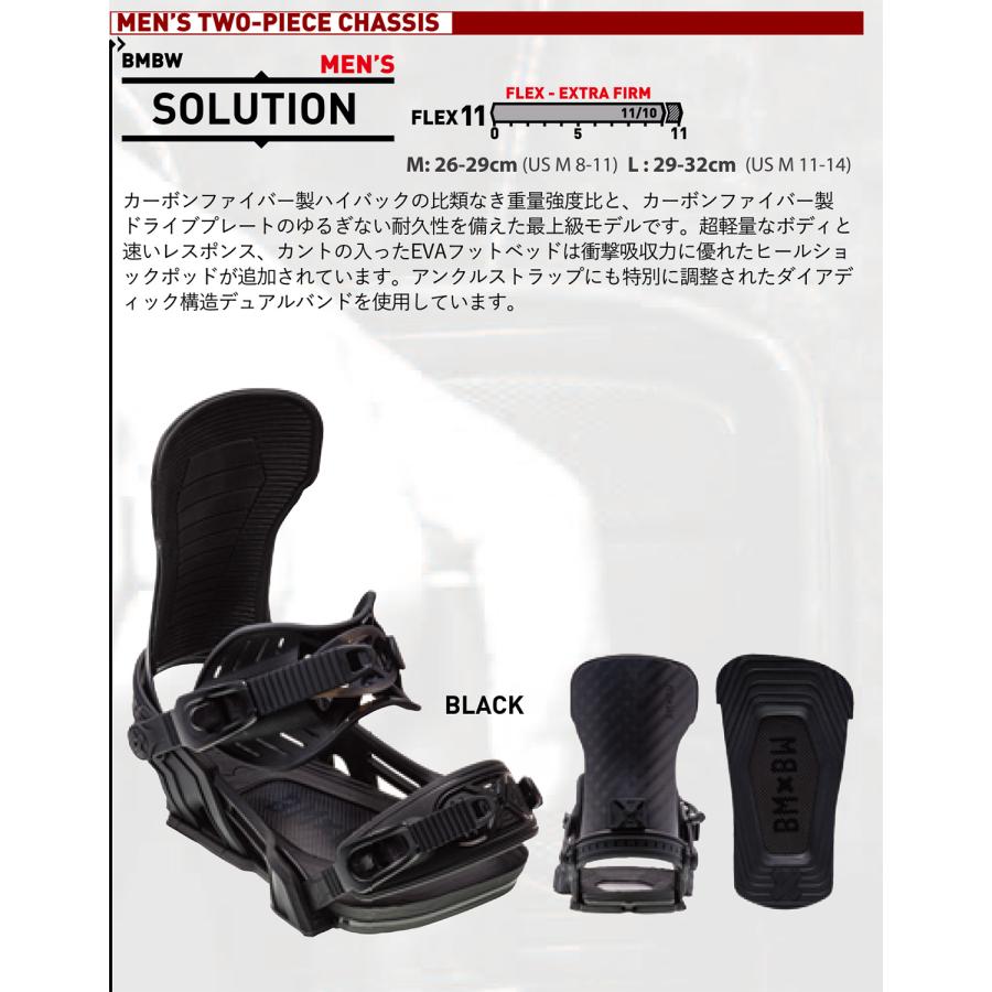 早期予約 23-24 BENT METAL SOLUTION BLACK ベントメタル バイン 