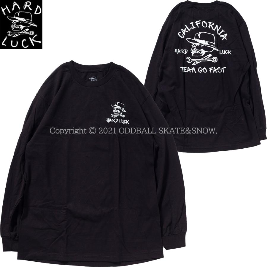 HARD LUCK（ハードラック） HARD LUCK CALIFAS L/S TEE black ロンT 