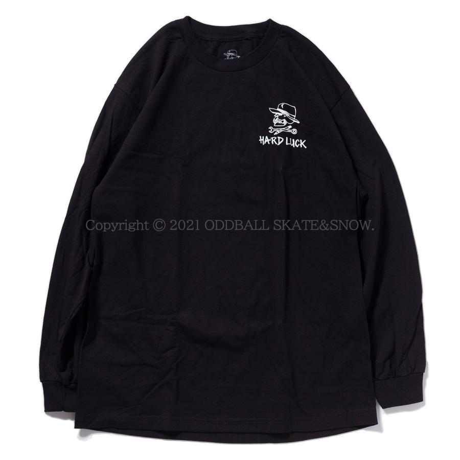 HARD LUCK（ハードラック） HARD LUCK CALIFAS L/S TEE black ロンT 