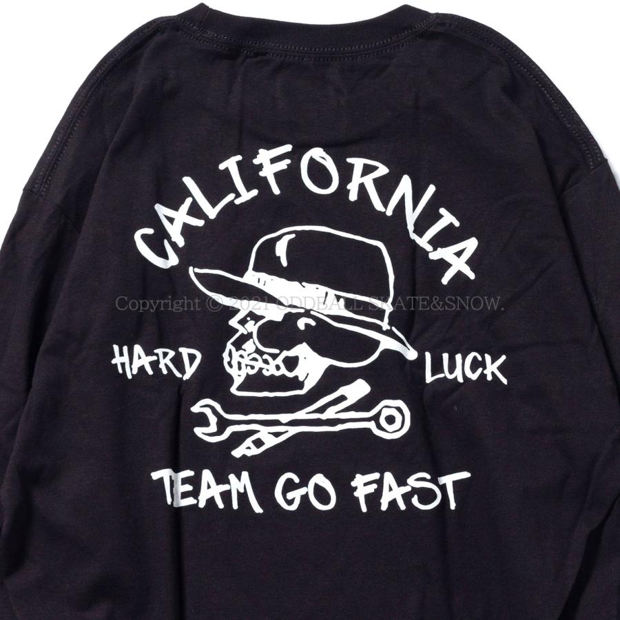 HARD LUCK（ハードラック） HARD LUCK CALIFAS L/S TEE black ロンT 