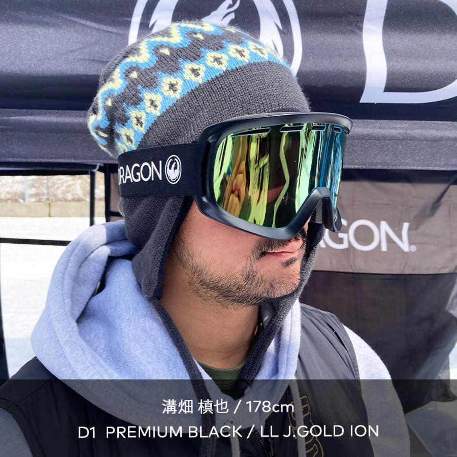 D1 25-26 ドラゴンスノーボード ゴーグル DRAGON OLDSKOOL DARK OLIVE