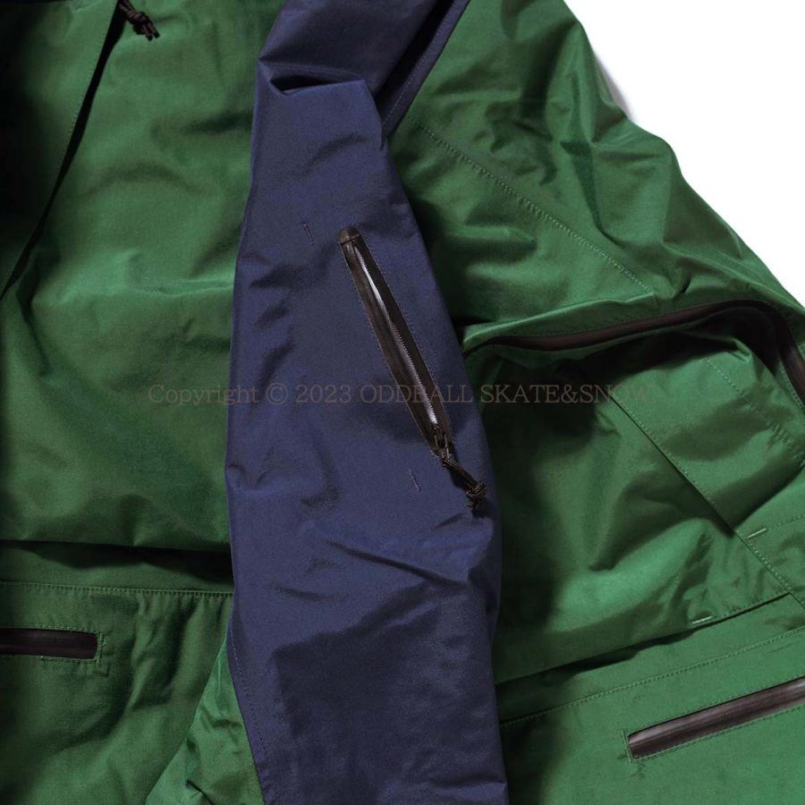 23-24 GREEN CLOTHING OGA JACKET Dull Green/Navy グリーンクロージング オガジャケット スノーボード ウェア 23-24 GREEN CLOTHING OGA JACKET Dull Green/Navy グリーンクロージング オガジャケット スノーボード ウェア