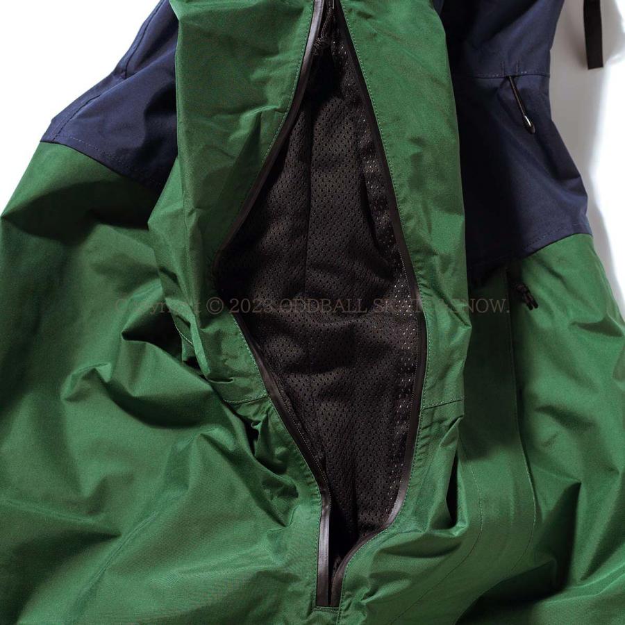 green 23-24 GREEN CLOTHING OGA JACKET Dull Green/Navy green 23-24 GREEN CLOTHING OGA JACKET Dull Green/Navy