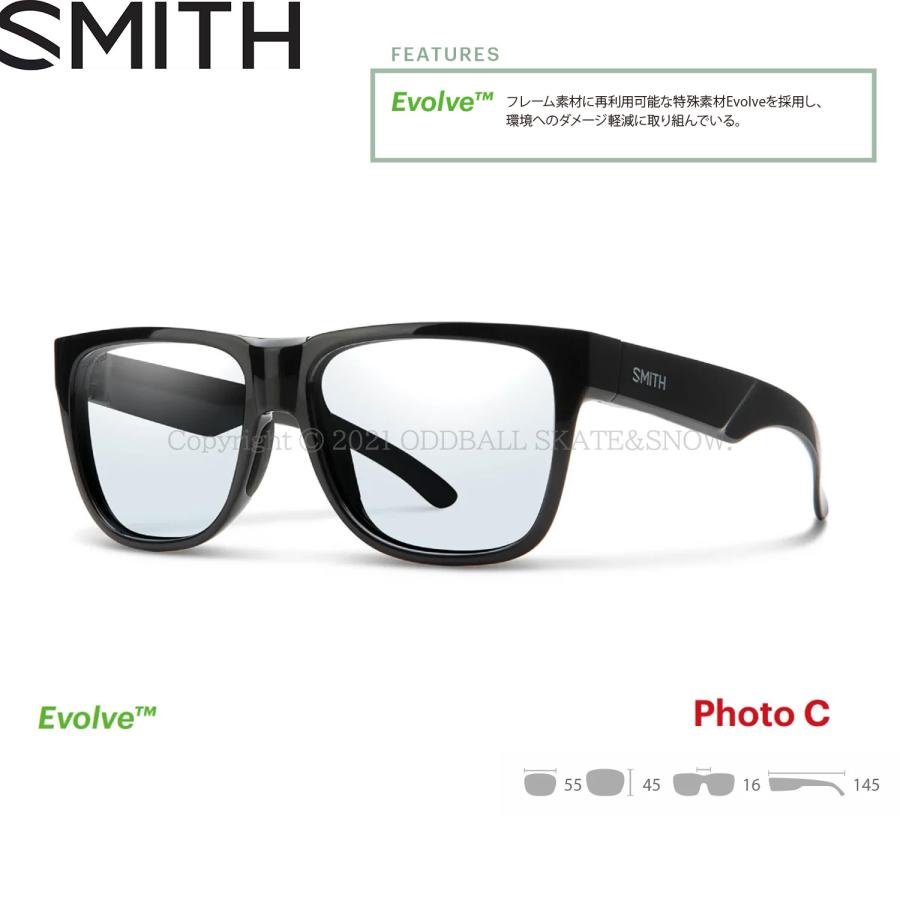 SMITH（スミス） SMITH Lowdown 2 Black Photochromic Clear