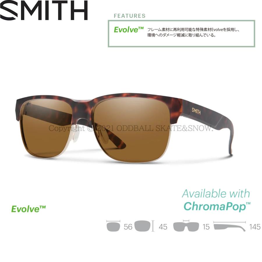 SMITH（スミス） SMITH Lowdown Split Matte Tort サングラス 偏光