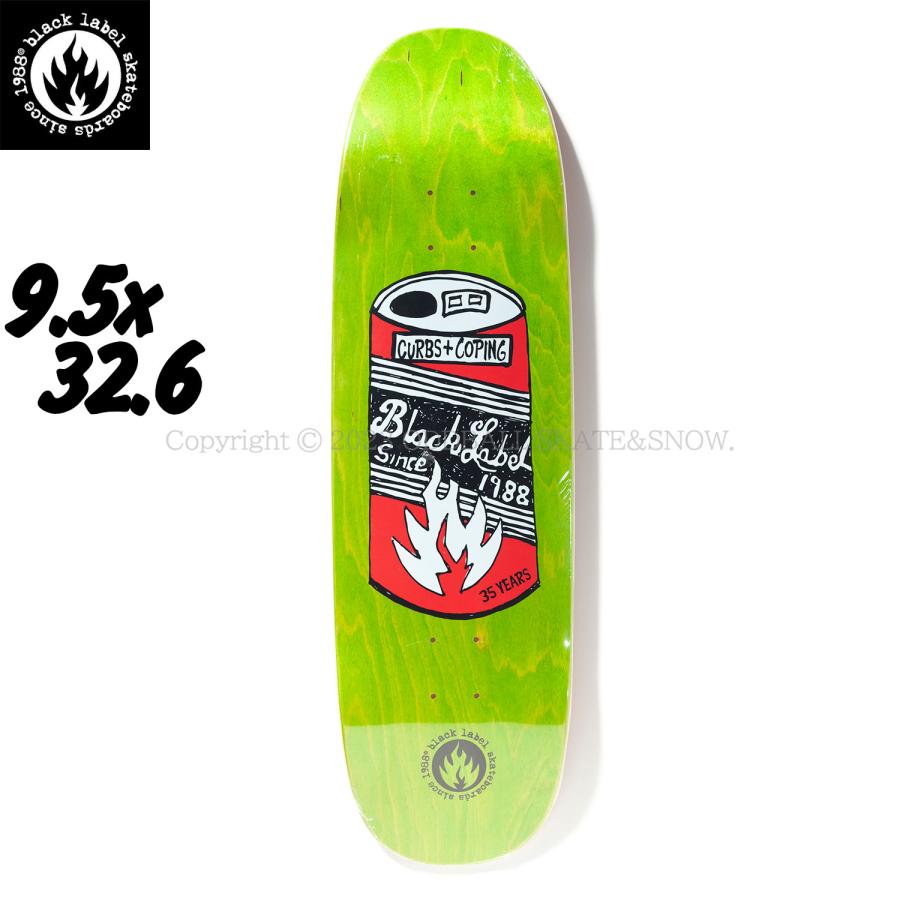 BLACK LABEL 35 YEARS CAN 9.5 ブラックレーベル スケボー BLACK LABEL 35 YEARS CAN 9.5 ブラックレーベル スケボー