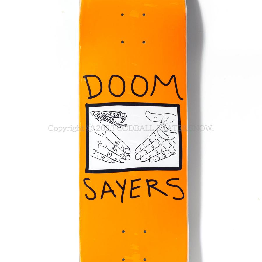 ドゥームセイヤーズ スケボー デッキ DOOM SAYERS Snake Shake 8.25｜oddball-skate-snow｜03