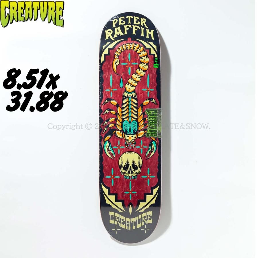 CREATURE クリーチャー 8.5インチ スケボー デッキ SKATEBOARDS CREATURE クリーチャー 8.5インチ スケボー デッキ SKATEBOARDS