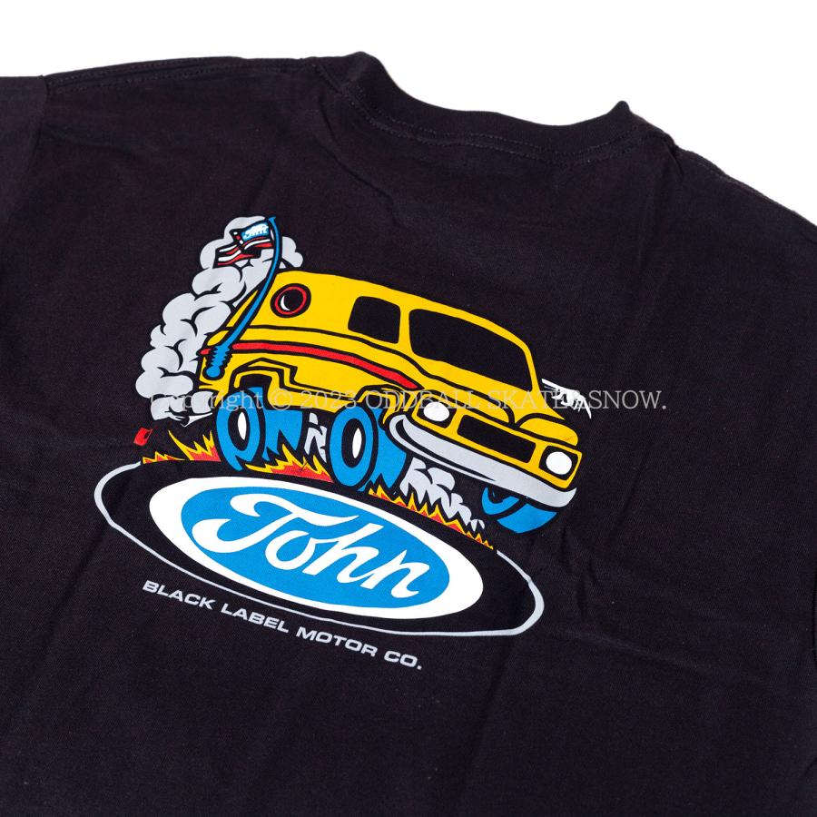 BLACK LABEL Black Label Skateboards John Lucero Man Van S/S Tee