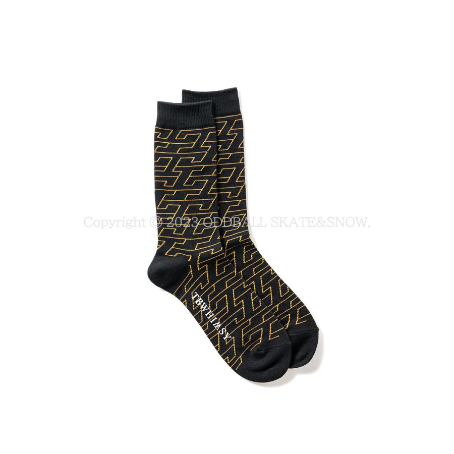 タイトブース TBPR TIGHTBOOTH T JACQUARD SOCKS ウィムジー 靴下 ソックス｜oddball-skate-snow｜02