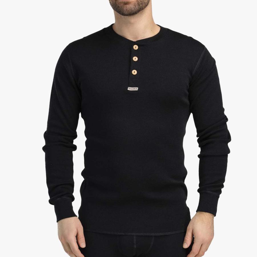 [and T] ACLIMA アクリマ グランダッドシャツ　M アクリマ ウォームウール グランダッド シャツ ACLIMA WarmWool