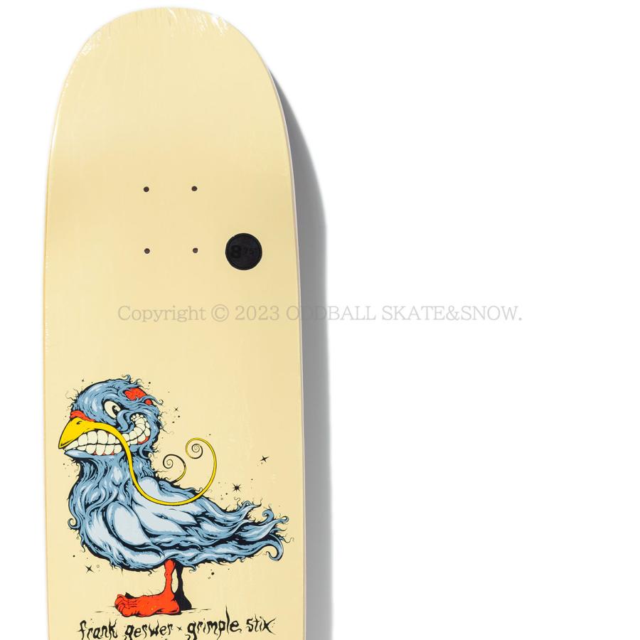 アンタイヒーロー 8.75インチ スケボー デッキ ANTI HERO SKATEBOARDS GERWER PIGEON VISION BY LOU  BARBERIO