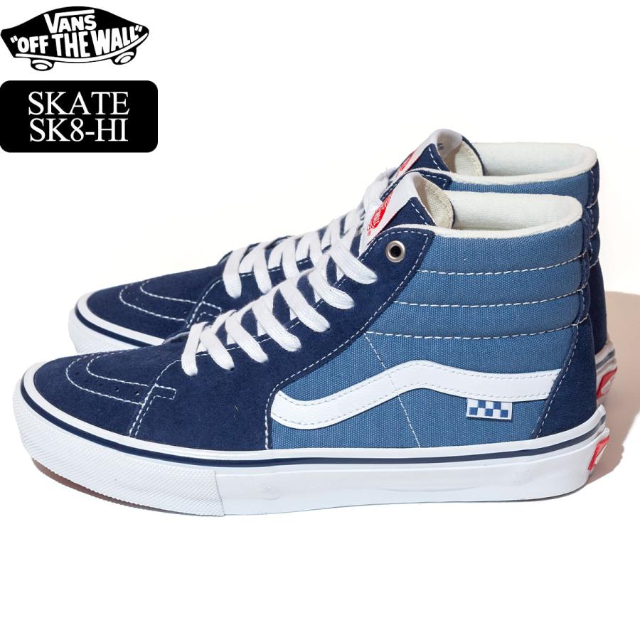 Vans Skate Sk8-Hi ネイビー Vans | Sk8-Hi Navy Classics Shoe
